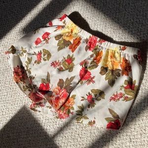 Floral shorts